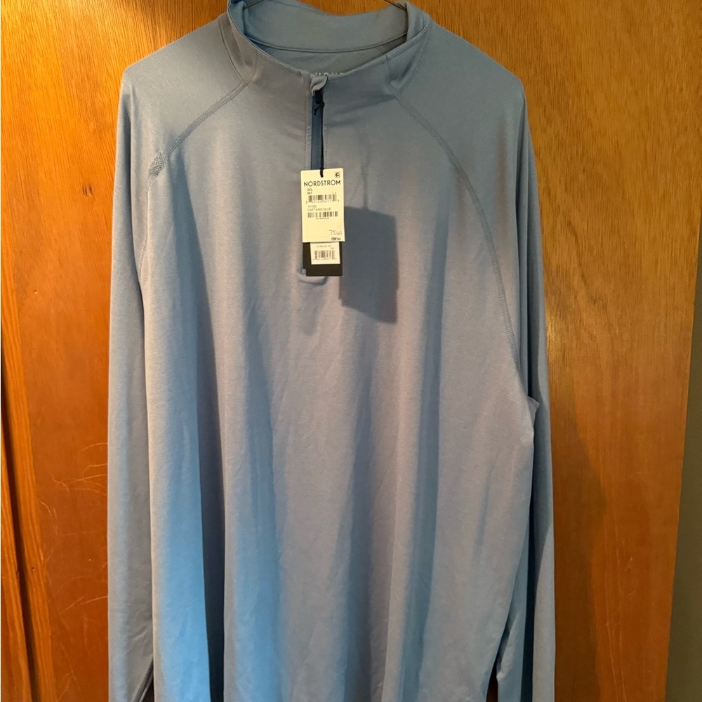 RHONE Long Sleeve Shirt - Light Blue